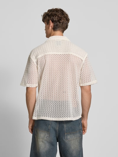 Only & Sons Relaxed Fit Freizeithemd mit Reverskragen Modell 'NOVAK' Offwhite 5