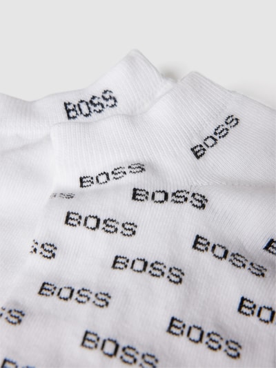 BOSS Sneakersocken mit Stretch-Anteil im 2er-Pack Weiss 2