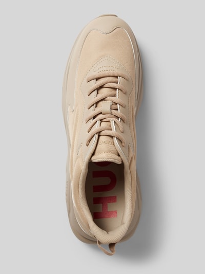 HUGO Sneaker mit Schnürung Modell 'Leon' Beige 4