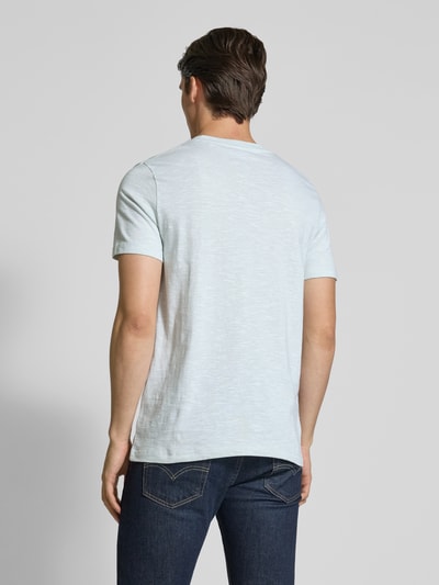 Tom Tailor Denim T-shirt o kroju regular fit z czystej bawełny Miętowy 5