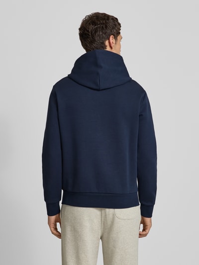 Polo Ralph Lauren Hoodie met labelstitching en kangoeroezak Marineblauw - 5