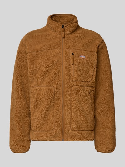 Dickies Sweatjack van teddybont Cognac - 2