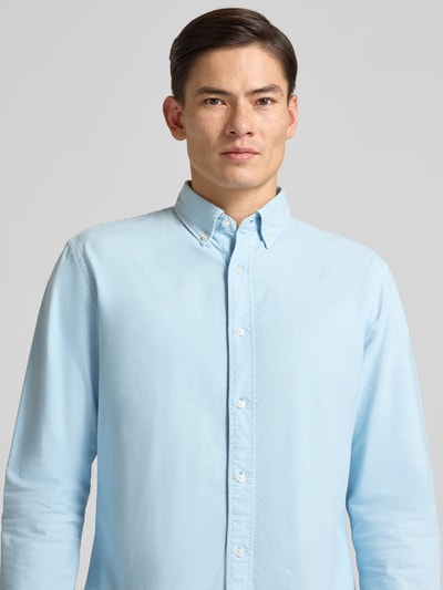 MCNEAL Freizeithemd mit Knopfleiste Bleu 3
