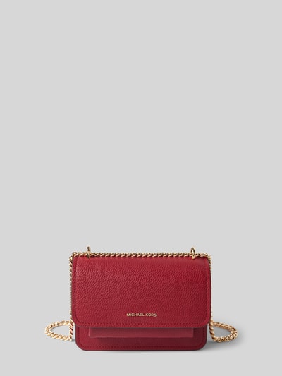 MICHAEL Michael Kors Handtasche mit Label-Applikation Modell 'CLAIRE' Rot 2