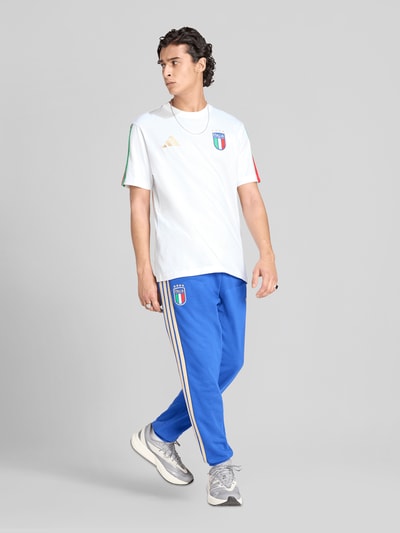 adidas Sportswear T-shirt trykotowy z czystej bawełny 'ITALIA' Biały 1