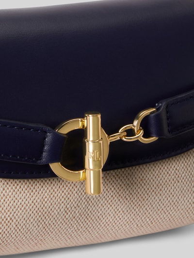 Lauren Ralph Lauren Umhängetasche aus Segeltuch mit Gürteldetail Dunkelblau 6