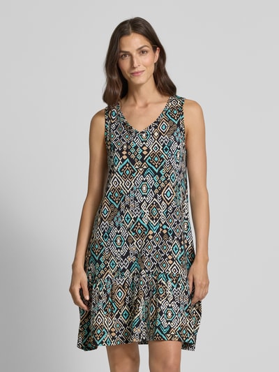 s.Oliver RED LABEL Sukienka mini o kroju relaxed fit z dżerseju Czarny 4