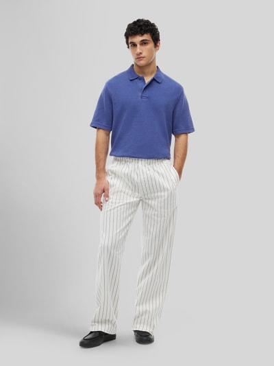 Tommy Jeans relaxed fit poloshirt van puur katoen Blauw - 1