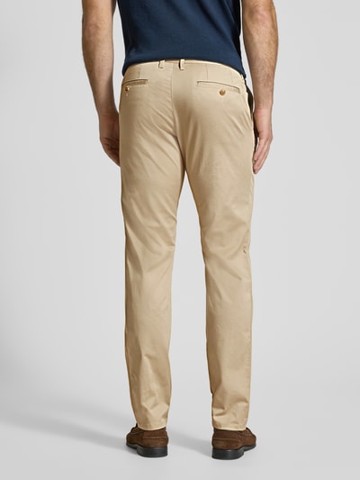 Christian Berg Men Regular fit chino met steekzakken Zand - 5