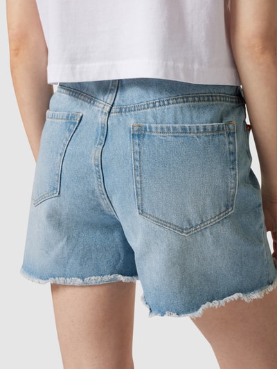 Tom Tailor Denim Jeansshorts mit Label-Patch Jeansblau 3