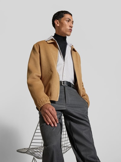 Filippa K Hemdjacke mit Reißverschluss Beige 3