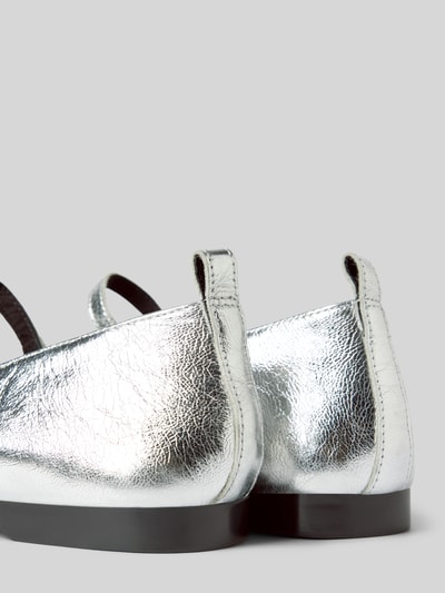 Vagabond Ballerinas aus Leder Modell 'DELIA' Silber 2