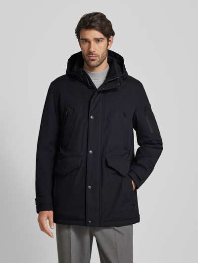 bugatti Parka mit Kapuze Modell 'Rainseries' Marine 4