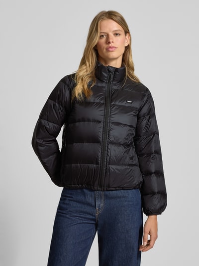 Levi's® Regular fit gewatteerd jack met vulling van eendendons, model 'Polly' Zwart - 4