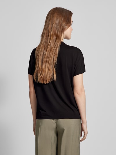 MOS MOSH T-Shirt mit V-Ausschnitt Modell 'Shira' BLACK 5