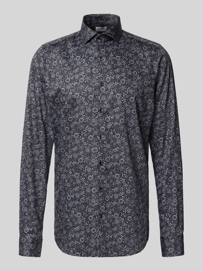 OLYMP Level Five Body fit zakelijk overhemd met extra lange mouwen Zilver - 2