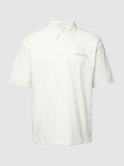 Marc O'Polo Poloshirt met labelstitching Offwhite - 2