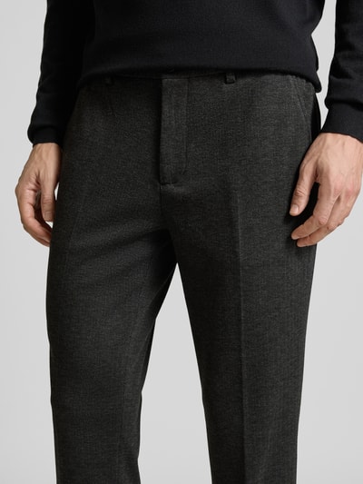 Scotch & Soda Stoffhose mit Gesäßtaschen Anthrazit 3