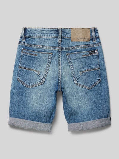 Garcia Jeansshorts mit Label-Patch Modell 'Tavio' Blau 3