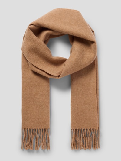 Fraas Szal z frędzlami Camel 1