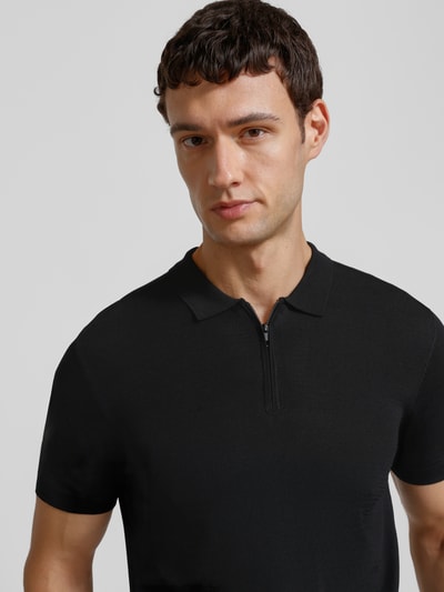Antony Morato Poloshirt met ribboorden Zwart - 3