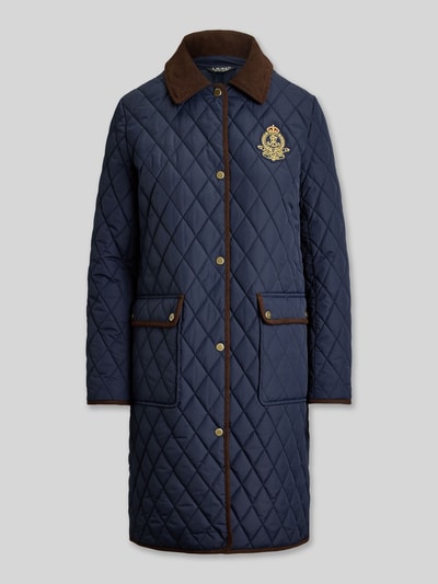 Lauren Ralph Lauren Regular Fit Steppmantel mit Logo-Stitching Marine 2