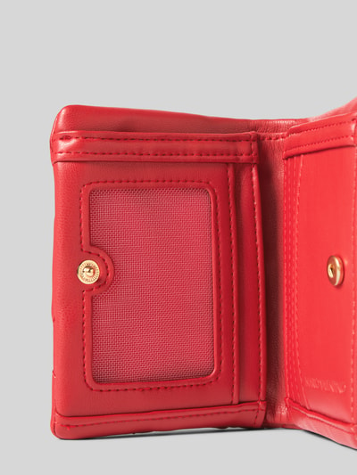 VALENTINO BAGS Portemonnaie mit Ziernähten Modell 'OCARINA' Rot 3