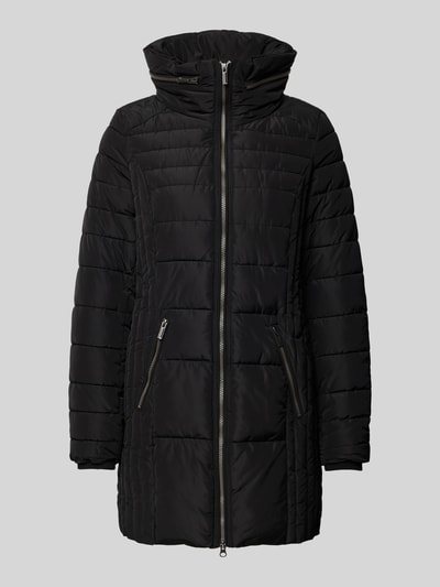 Soyaconcept Steppmantel mit abnehmbarer Kapuze Modell 'Nina' Black 2