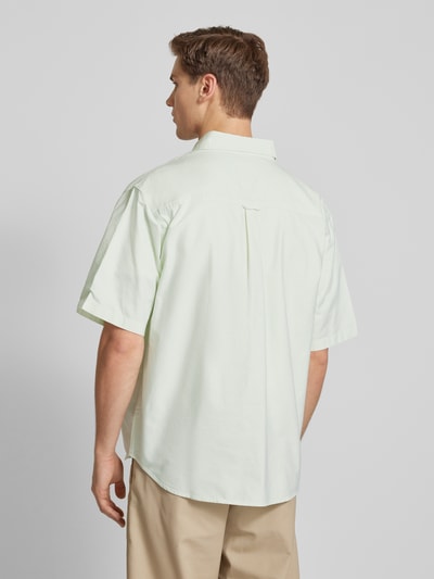 Carhartt Work In Progress Regular fit vrijetijdsoverhemd met borstzak, model 'BRAXTON' Lichtgroen - 5