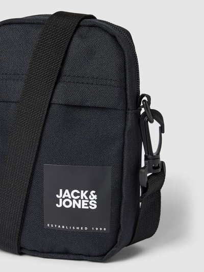 Jack & Jones Torba na ramię z nadrukiem z logo model ‘JAMIE’ Czarny 3