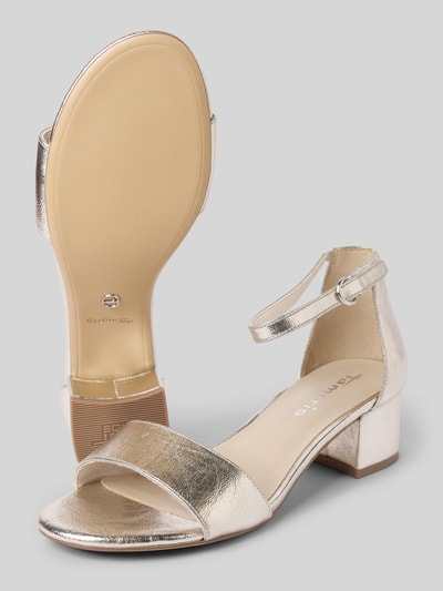 Tamaris High Heels mit Dornschließe Silber 4