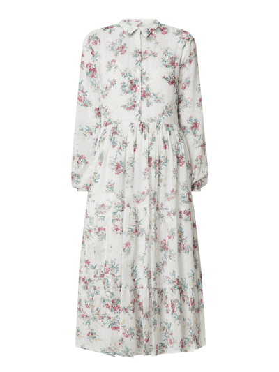 Pepe Jeans Kleid mit floralem Muster Modell 'Julianne' Weiss 2