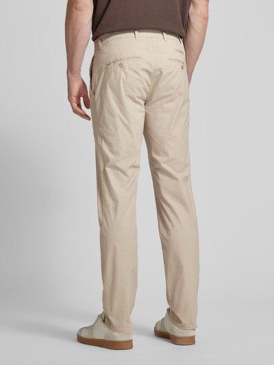 Brax Spodnie o kroju regular fit z wpuszczanymi kieszeniami model ‘FABIO’ Beżowy 5