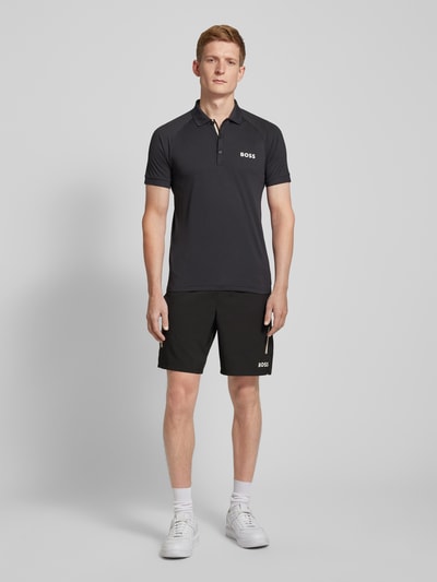 BOSS Green Shorts mit elastischem Bund Black 1