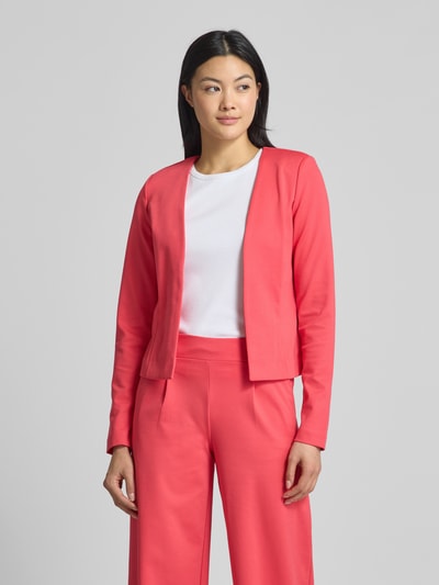 ICHI Blazer met opengewerkte voorkant, model 'KATE Short' Felroze - 4