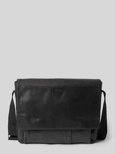 Strellson Schoudertas van echt leer   - 2