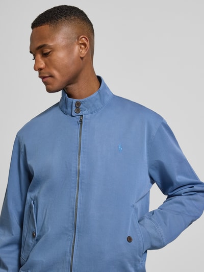 Polo Ralph Lauren Blouson met ritssluiting en labelstitching Marineblauw - 3