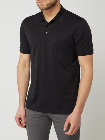 RAGMAN Poloshirt mit Brusttasche Black 4