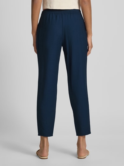 Christian Berg Woman Tapered Fit Stoffhose mit Eingrifftaschen Dunkelblau 5