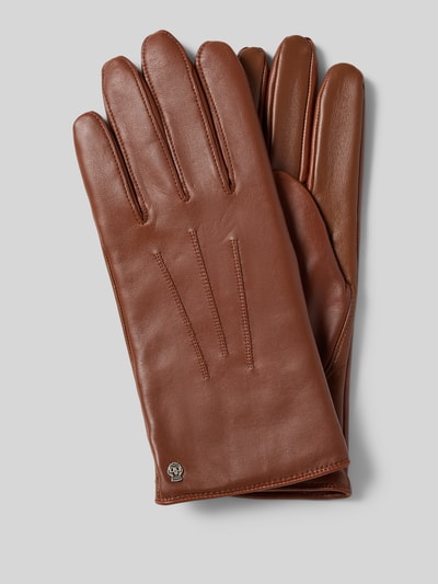 Roeckl Handschoenen van leer, model 'Antwerpen Touch' Cognac - 1