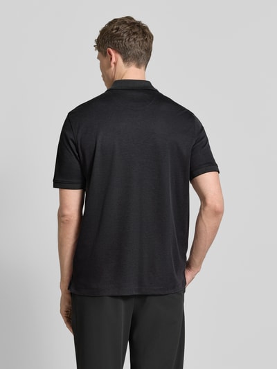 bugatti Regular Fit Poloshirt mit Brusttasche und Label-Stitching Anthrazit 5