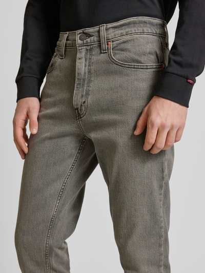 Levi's® Slim Fit Jeans im 5-Pocket-Design Modell '515' Mittelgrau 3