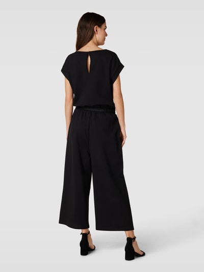 comma Casual Identity Jumpsuit mit Taillengürtel Black 5