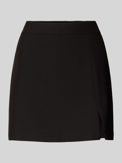 Produktfoto, Regular Fit Shorts mit Viskose-Anteil Modell 'BOSELLA' von Pieces, efekt: jednolity kolor, krój regular fit, wyhaftowane logo, elastyczny ściągacz, zakończenie nogawek: boczne rozcięcie