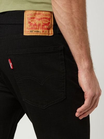 Levi's® Tapered fit jeans met stretch Zwart - 3