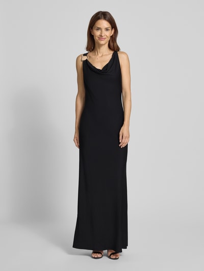 Lauren Ralph Lauren Sukienka wieczorowa z lejącym dekoltem model ‘ELKANAH’ Czarny 4