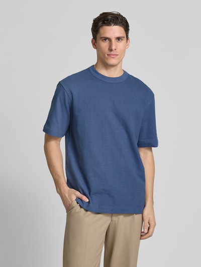 SELECTED HOMME Relaxed fit T-shirt met ronde hals Blauw - 4