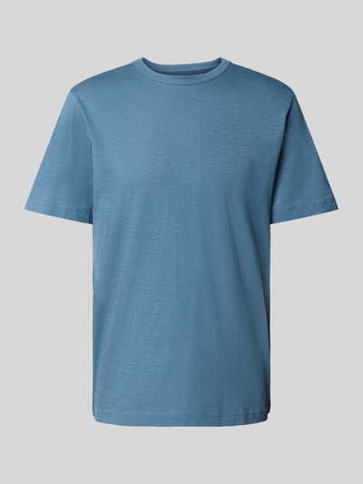 Tom Tailor Regular Fit T-Shirt aus reiner Baumwolle Blau 2
