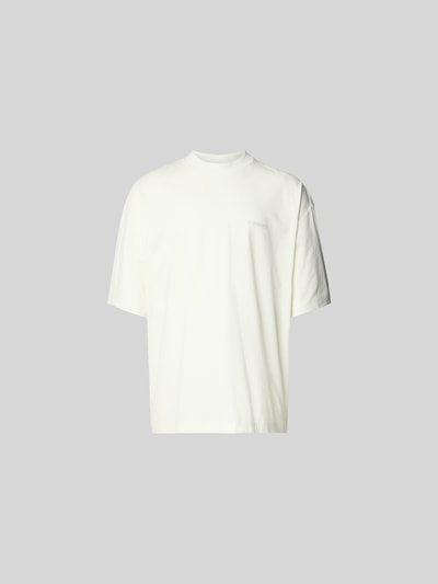 VETEMENTS Regular Fit T-Shirt mit Logo-Stitching Offwhite 2