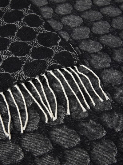 JOOP! COLLECTION Cornflower Schal aus Baumwoll-Mix Black 2